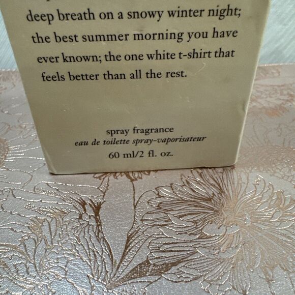 Philosophy Pure Grace 2 Oz 60 ml new in box Women's Eau de toilette discontinued - Picture 5 of 10